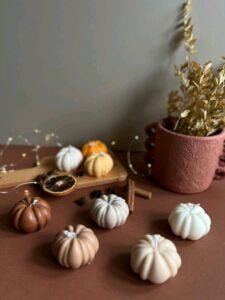 Pumpkin Shaped Candle Mold - Image 5