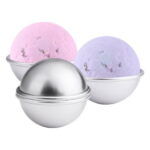Metal Bath Bomb Mold (4 pieces)