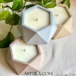 Mini Hexagone Candle Holder Mold - Image 6