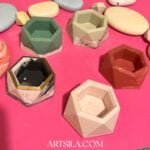 Mini Hexagone Candle Holder Mold - Image 5