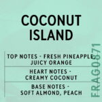 COCONUT ISLAND FRAGRANCE OIL 100ml - Image 2