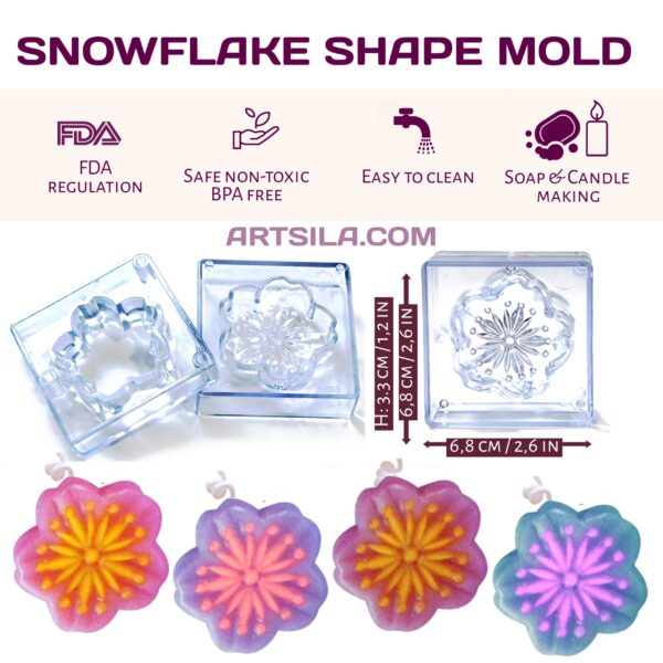 Snowflake Shape Mold