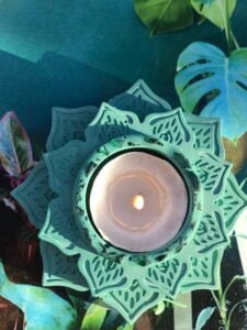 Blooming Lotus Shape Candle Holder Mold - Image 6