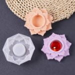 Blooming Lotus Shape Candle Holder Mold - Image 4
