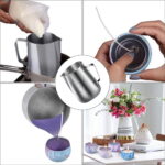 Stainless steel melting pot & measuring cup - Image 2