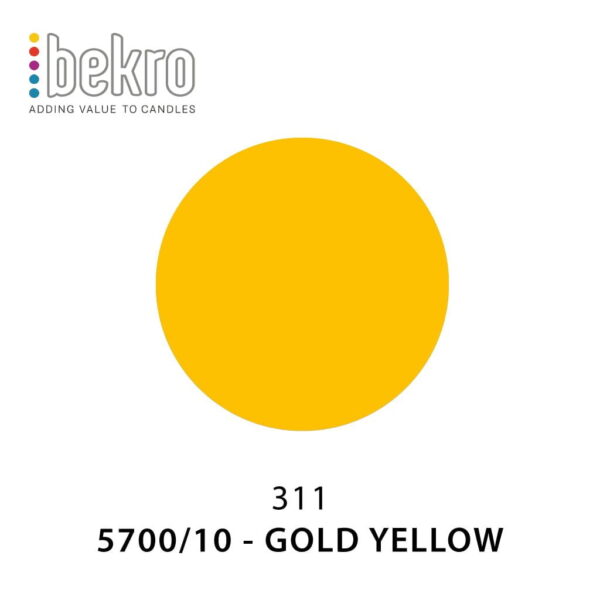 BEKRO DYE - GOLD YELLOW 10g