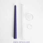 26cm high Acrylic Taper Candle Mold - Image 5