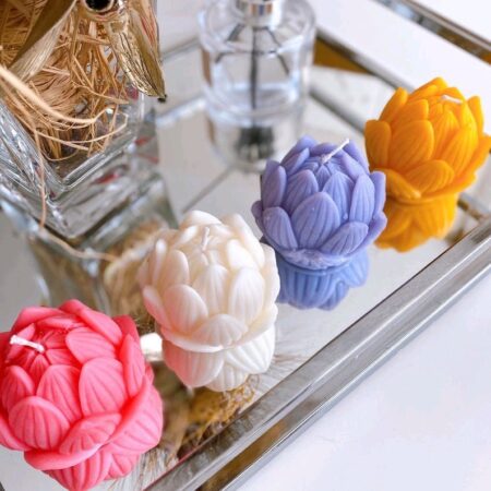 Lotus Shape Candle Mold