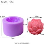 Lotus Shape Candle Mold - Image 2