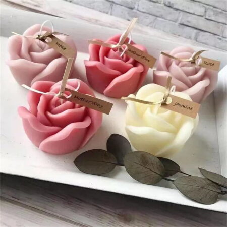 Rose Shape Candle Mold