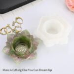 Lotus Shape Candle Holder - Image 6