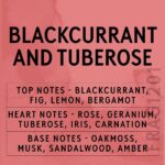 BLACKCURRANT AND TUBEROSE FRAGRANCE OIL 100ml - Image 2