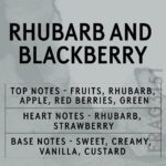 RHUBARB & BLACKBERRY FRAGRANCE OIL 100ml - Image 2