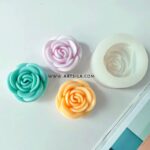 Small Rose Shape Candle Mold
