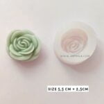 Small Rose Shape Candle Mold - Image 3