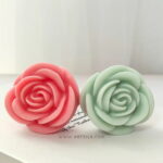 Small Rose Shape Candle Mold - Image 2