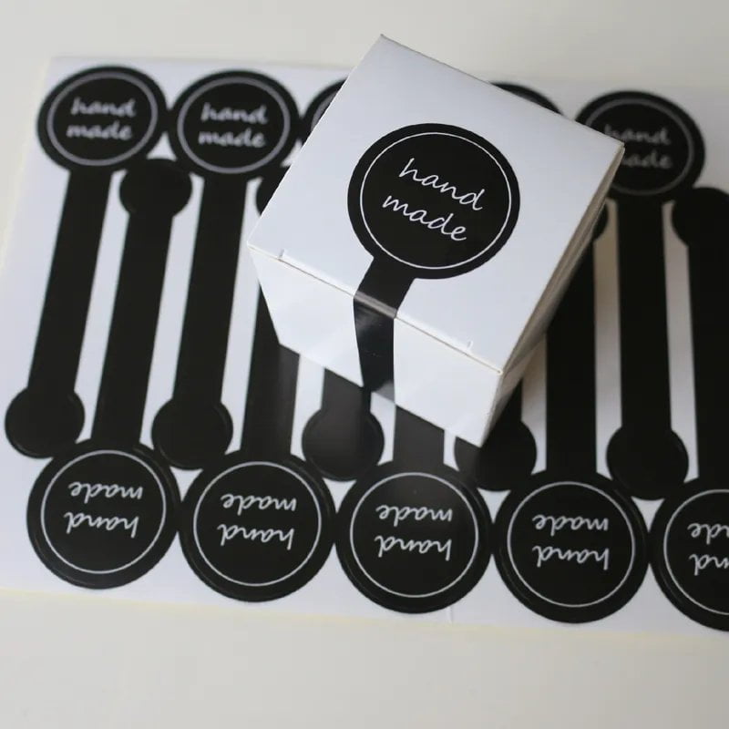 5 Pieces Thank You Red Color Stickers – Artsila