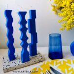 Wolkenkratzer Pillar Candle Mold - Image 3