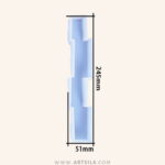 Wolkenkratzer Pillar Candle Mold - Image 2