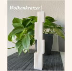 Wolkenkratzer Pillar Candle Mold