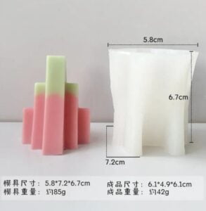 New Pyramid Shape Candle Mold - Image 4