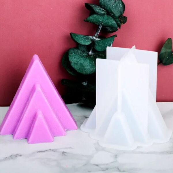 New Pyramid Shape Candle Mold