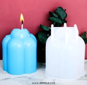 Octaevo Pale Rose Templo Candle Mold - Image 3