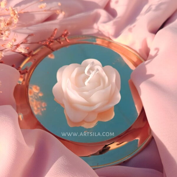 New Rose Shape Candle Mold