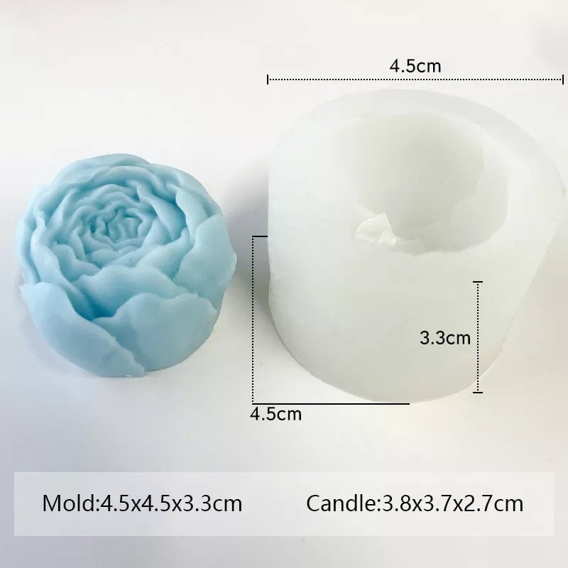 Rose Shape Candle Mold – Artsila