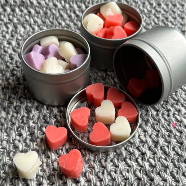 Mini Heart Wax melt Mold