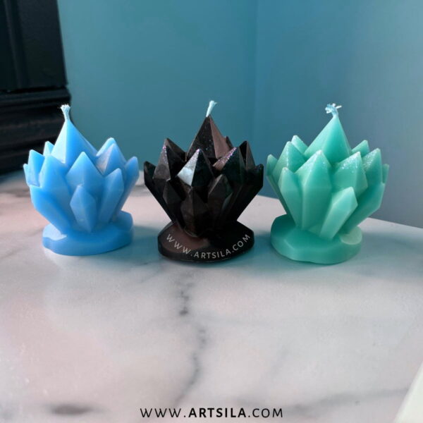 Crystal Cluster Shape Mold