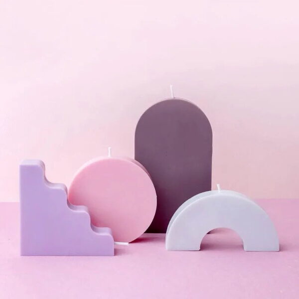 Unique Shape Candle Mold
