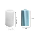 Stripe Pillar Candle Mold - Image 11
