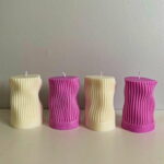 Wave Pillar Candle Mold - Image 5