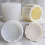 Big Flower Shape Pot Mold + Lid - Image 2