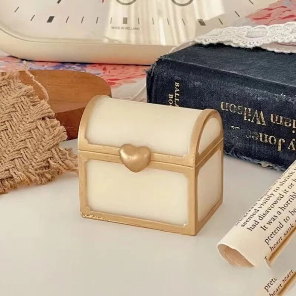 Love Treasure Chest Candle Mold