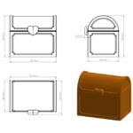 Love Treasure Chest Candle Mold - Image 6