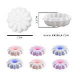 Daisy Flower Candle Mold - Image 2