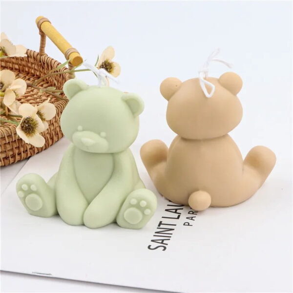 Teddy Bear Candle Mold
