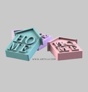 House Shape Candle Mold - Image 4