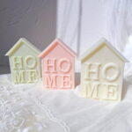 House Shape Candle Mold