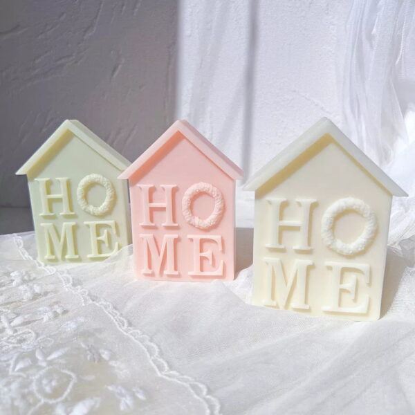 House Shape Candle Mold
