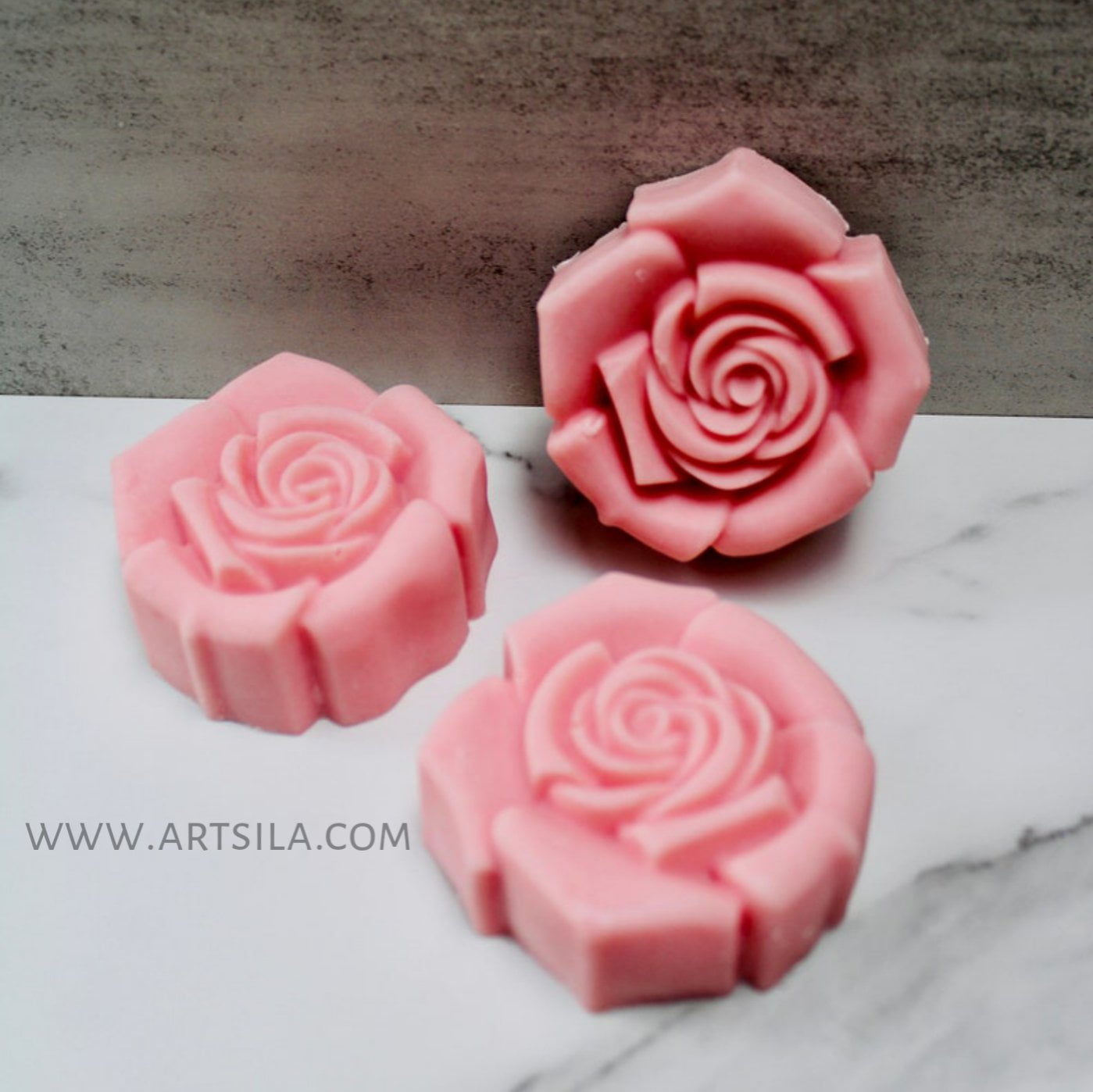 Rose Shape Candle Mold – Artsila