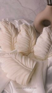 Large Luxury Palm Leaf Candle Mold - Image 11