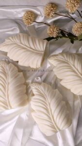 Large Luxury Palm Leaf Candle Mold - Image 9