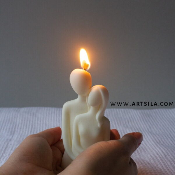 Romantic Couple Candle Mold