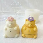 New Cute Bear Shape Candle Mold - Image 9