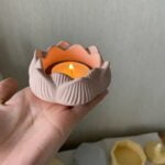 Lotus Shape Candle Holder - Image 3