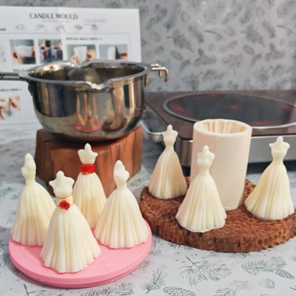 Dress Candle Mold