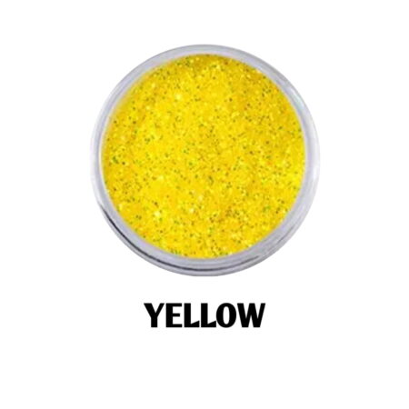 Glitter Powder For Decoration - Yellow